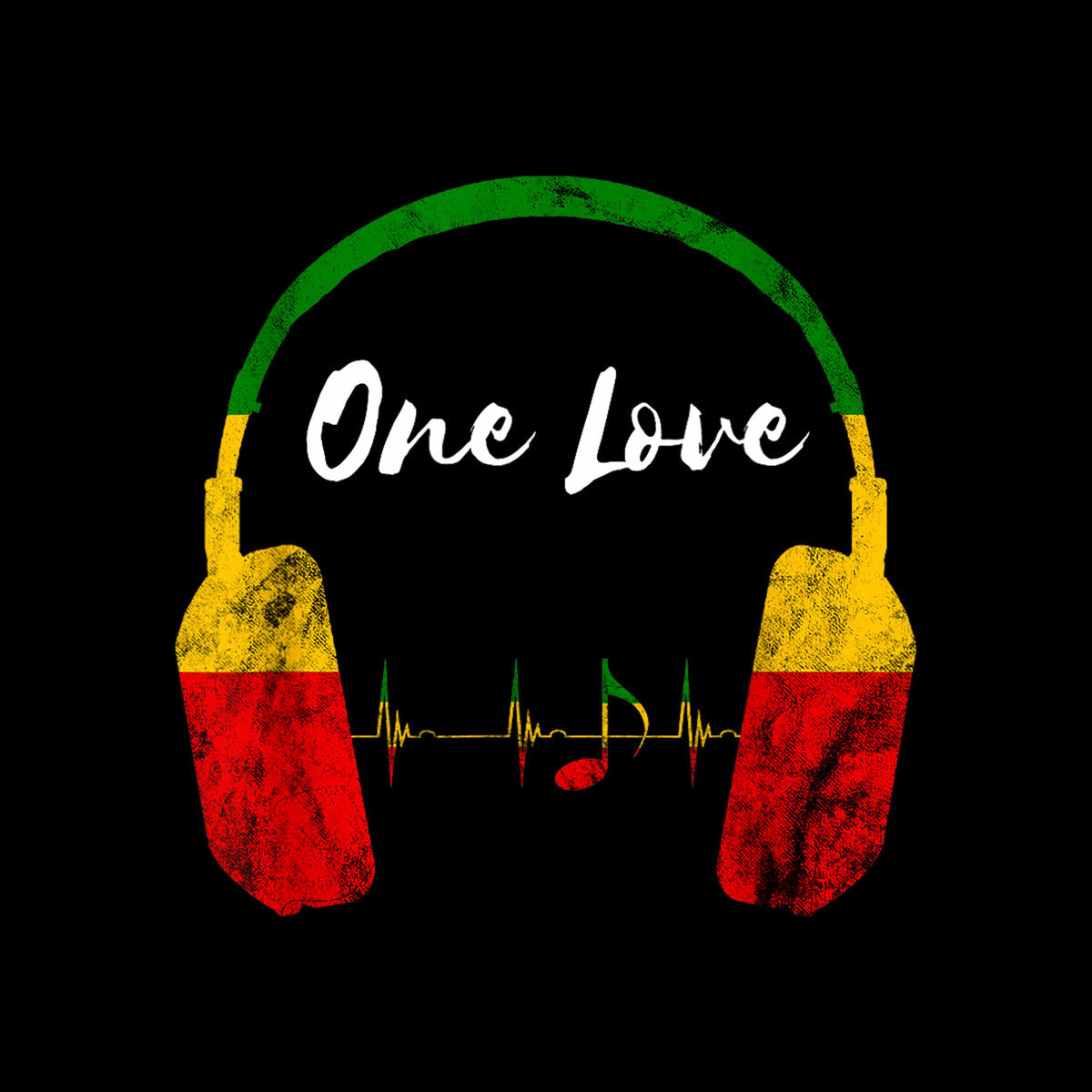 Rasta Reggae Music Headphones