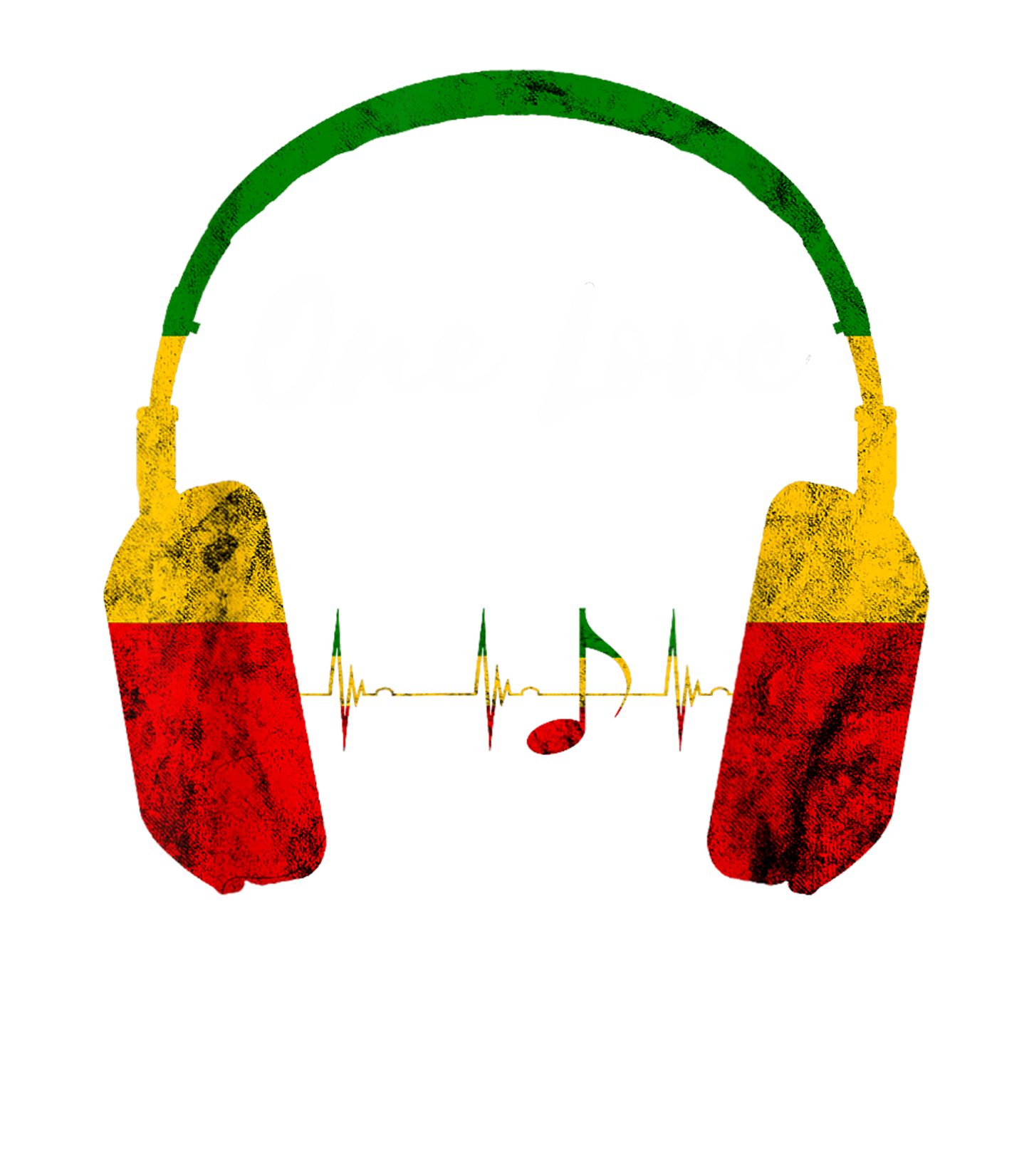 Rasta Reggae Music Headphones