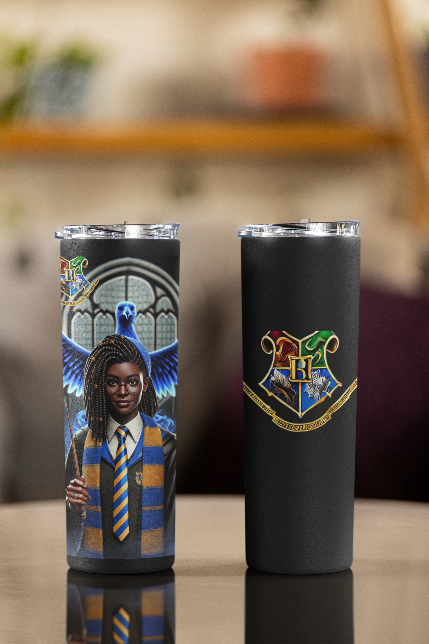 Custom Hogwarts-Themed Tumbler - Magic in Every Sip!