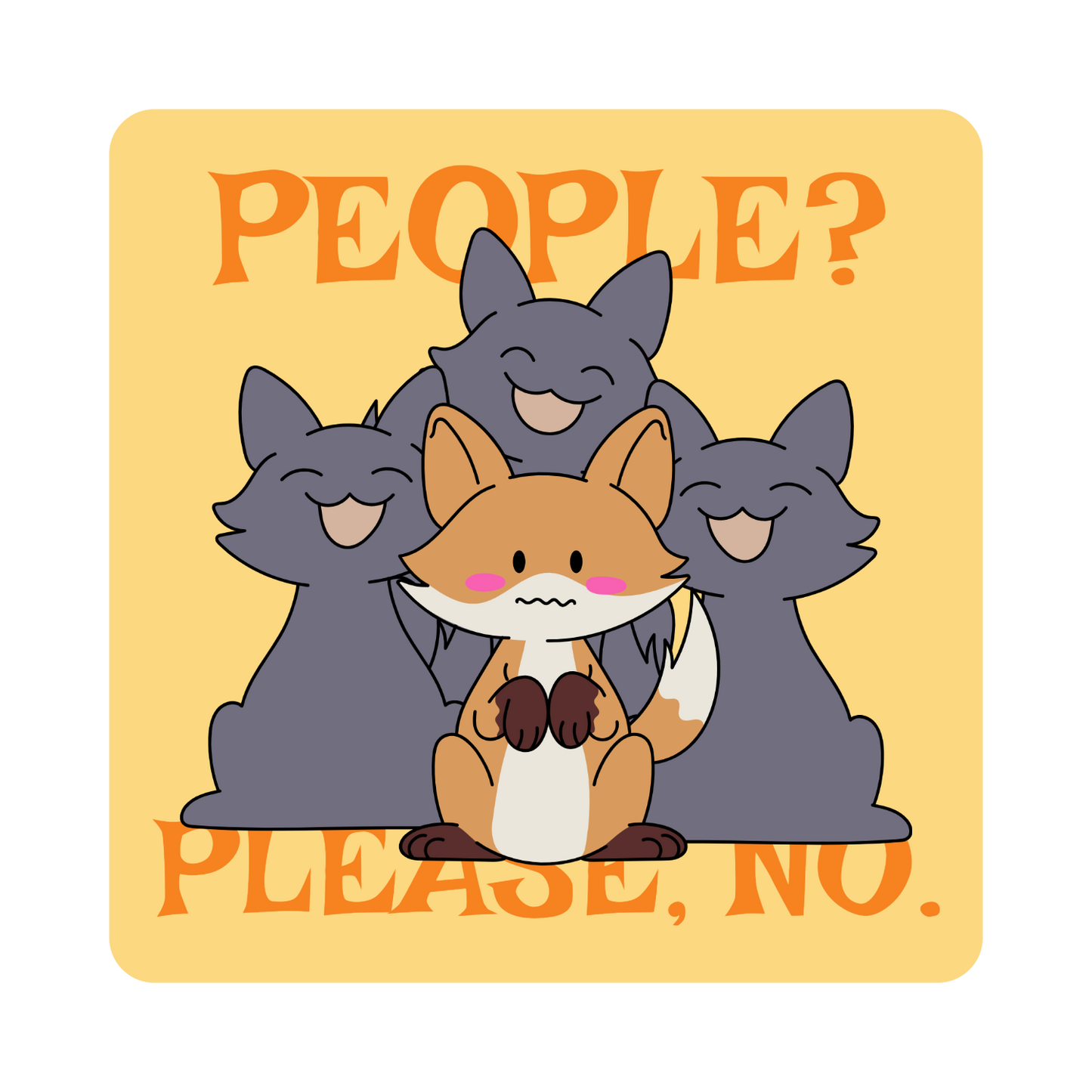 Introvert Sticker Pack