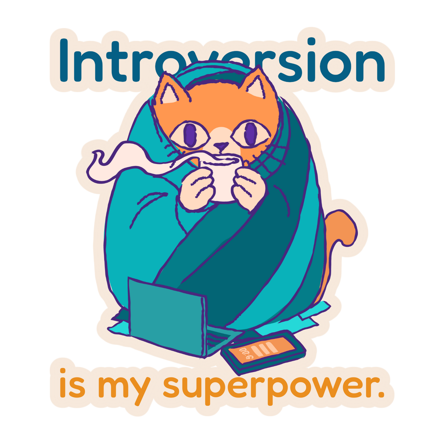 Introvert Sticker Pack