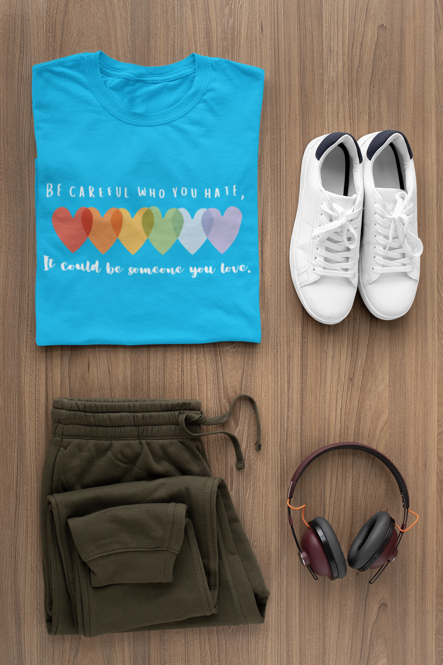 Be Careful Who You Hate Pride Tee
