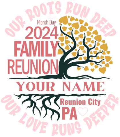 'Our Roots' Reunion Graphic