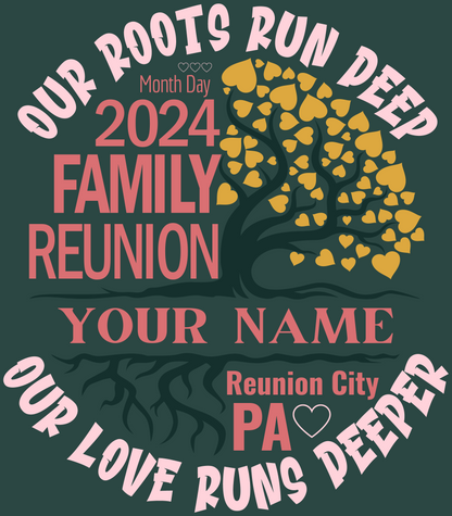 'Our Roots' Reunion Graphic