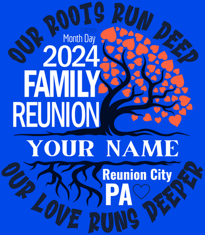 'Our Roots' Reunion Graphic