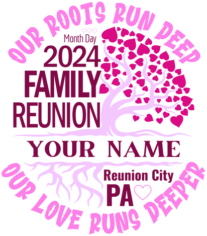 'Our Roots' Reunion Graphic