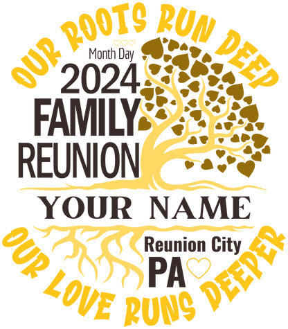 'Our Roots' Reunion Graphic