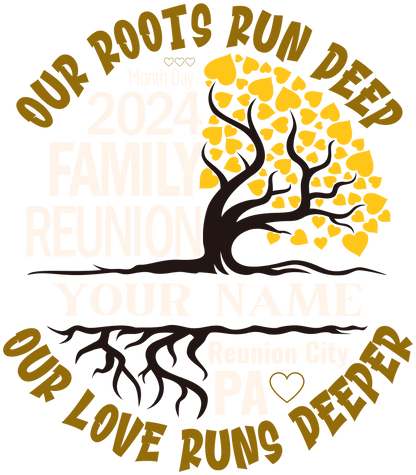 'Our Roots' Reunion Graphic