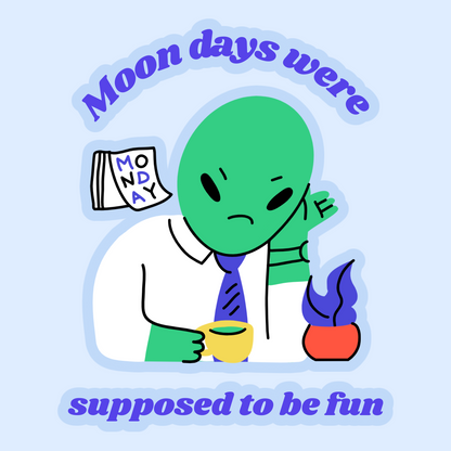 Funny Alien Sticker Pack