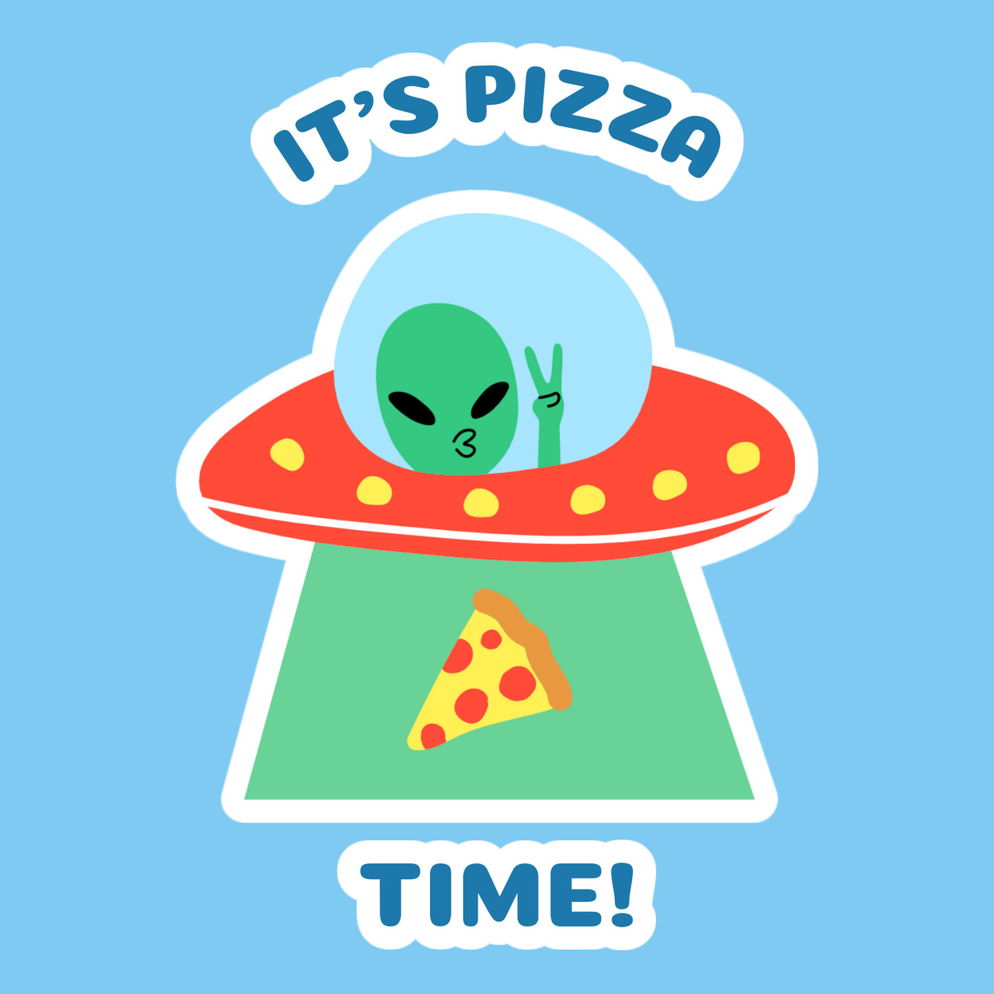 Funny Alien Sticker Pack